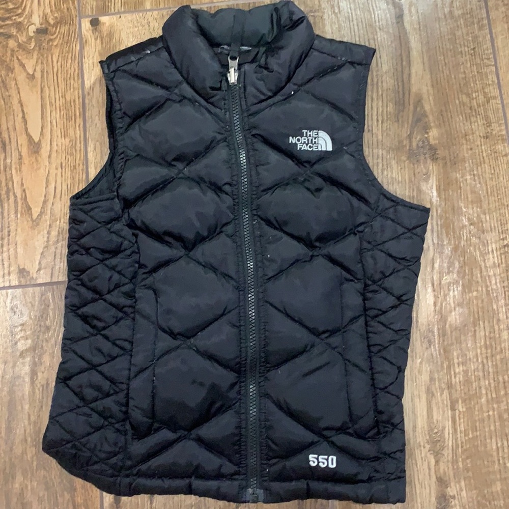 Girls north face vest